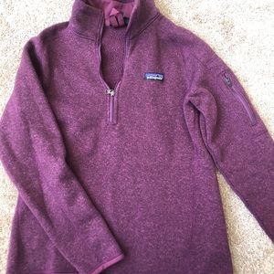 Purple Patagonia 1/4 Zip